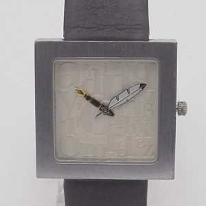 Akteo écrivain-montre-quartz-Horloger de Battant-Besançon