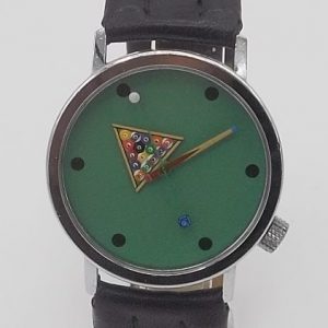 Akteo billard- montre quartz-Horloger de Battant-Besançon