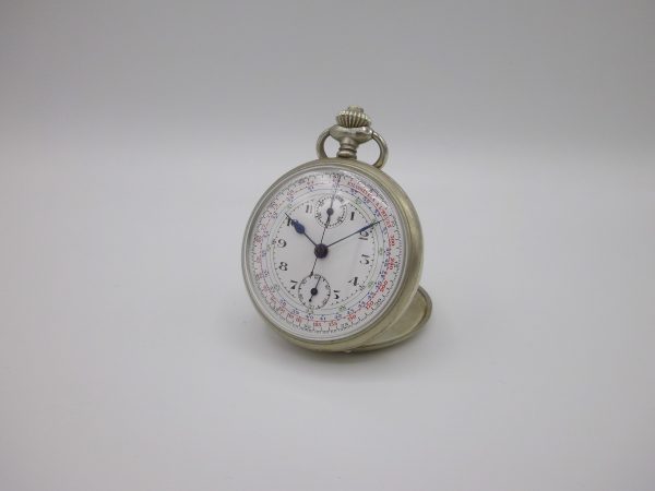 Sans Marque-Chronographe Monopoussoir-Horloger de Battant-Besançon-Occasion