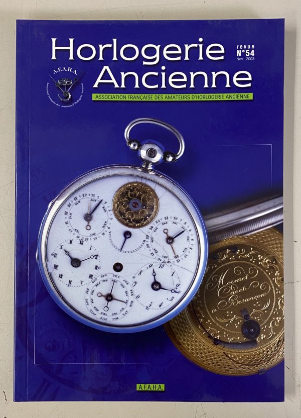 Horloger de battant-Besançon-livre-AFAHA N°54