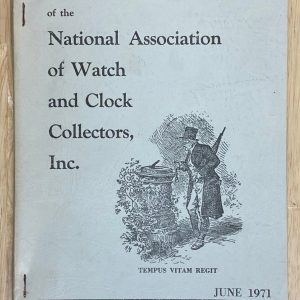 Horloger de Battant-livre-Besançon-Bulletin of the national association of watch and clock collectors