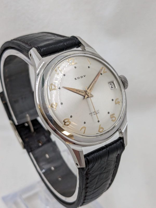 Eddy-montre-vintage-occasion-mécanique-horloger-battant