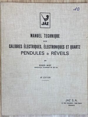 JAZ manuel technique