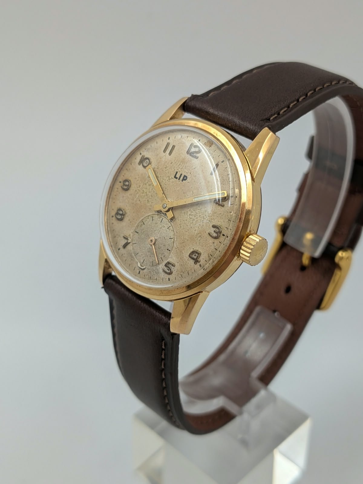 LIP vintage montre horloger de battant mecanique R25 (1)