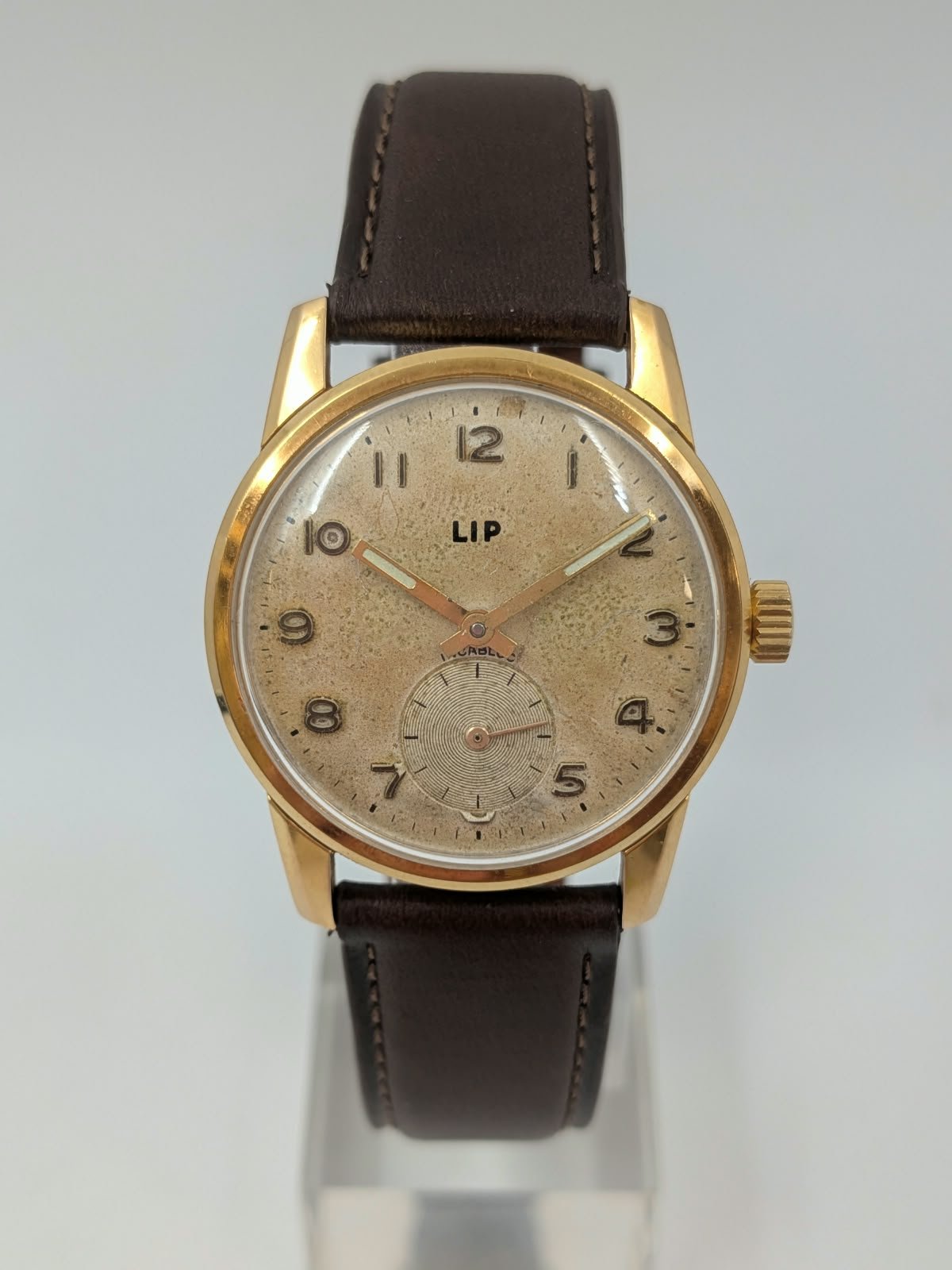 LIP vintage montre horloger de battant mecanique R25 (1)